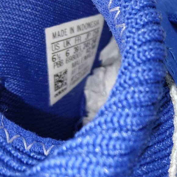 Adidas Predator Mens Pre-owned Gray with Blue Accents Soccer Sneakers- sz. 6 1/2 - Picture 6 of 6